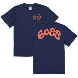 ホットドッグ屋さんのユニフォーム、インディゴT