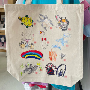 卒園記念,バッグ,子どもの絵
